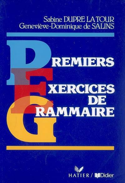 Premiers exercices de grammaire