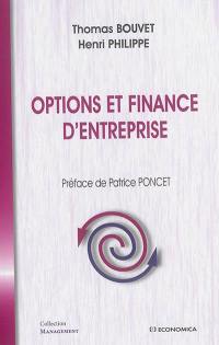 Options et finance d'entreprise