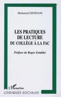 Les pratiques de lecture du collège à la fac