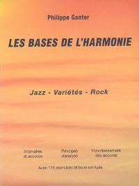 Les bases de l'harmonie : jazz, variétés, rock