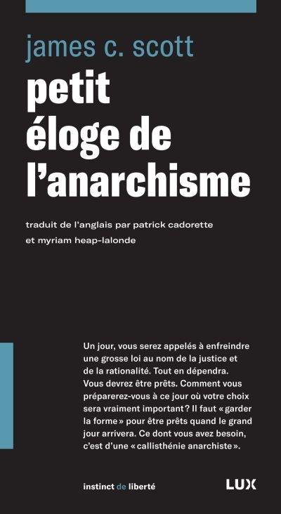 Petit éloge de l'anarchisme