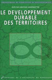 Le développement durable des territoires