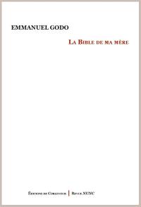 La Bible de ma mère