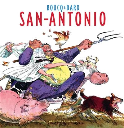 Artbook Boucq. Vol. 1. San-Antonio