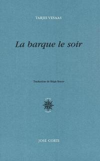 La barque le soir