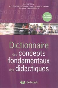 Dictionnaire des concepts fondamentaux des didactiques