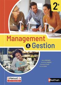 Management & gestion, 2de : i-manuel 2.0, livre + licence élève