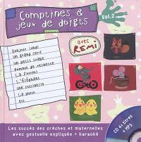 Comptines et jeux de doigts. Vol. 2