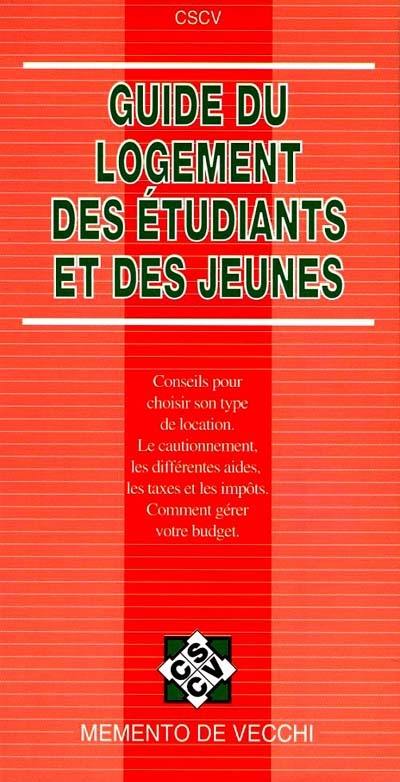 Guide du logement des étudiants et des jeunes