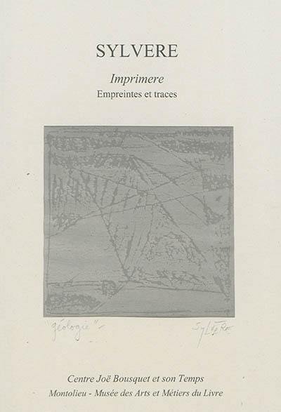 Imprimere : empreintes et traces