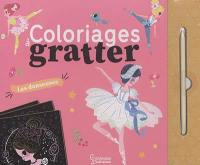 Les danseuses : coloriages à gratter