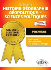 Spécialité histoire géographie, géopolitique et sciences politiques première : nouveaux programmes