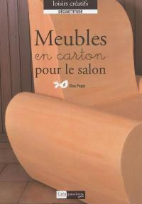 Meubles en carton pour le salon