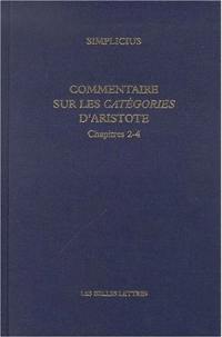 Commentaire sur les Catégories d'Aristote. Vol. 2