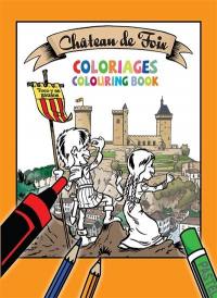 Château de Foix : coloriages. Château de Foix : colouring book