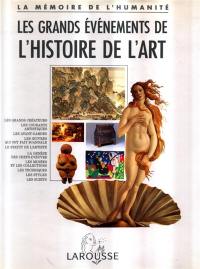 Les Grands évènements de l'histoire de l'art