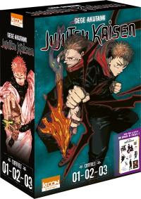 Jujutsu kaisen : coffret 01, 02, 03