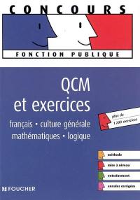 QCM et exercices : français, culture générale, mathématiques, logique