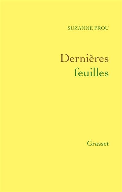 Dernières feuilles