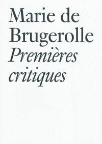 Premières critiques