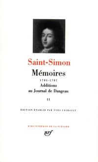 Mémoires. Vol. 2. 1701-1707