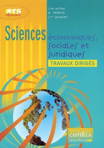 Sciences économiques, sociales et juridiques : travaux dirigés