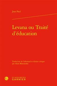 Levana ou Traité d'éducation