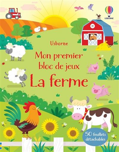 Mon premier bloc de jeux : la ferme