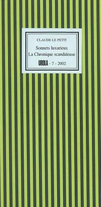 Sonnets luxurieux. La chronique scandaleuse