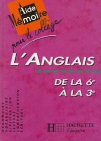 L'anglais de la 6e à la 3e