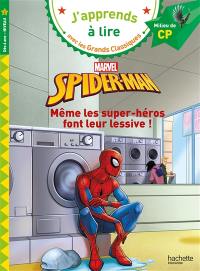 Spider-Man : même les super-héros font leur lessive ! : milieu de CP, niveau 2