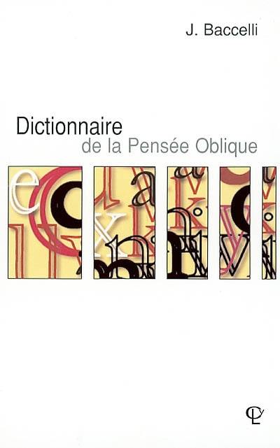 Dictionnaire de la pensée oblique