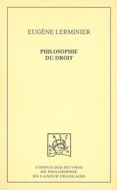 Philosophie du droit