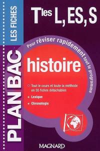 Histoire, terminales L, ES, S : les fiches