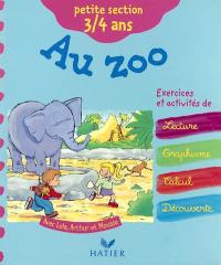 Au zoo : petite section