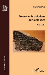 Nouvelles inscriptions du Cambodge. Vol. 4