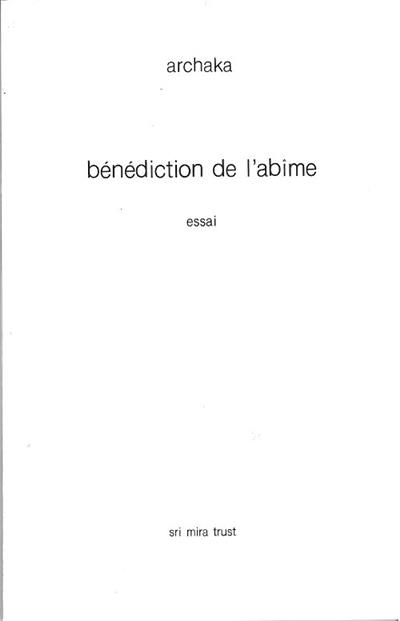 Bénédiction de l'abîme