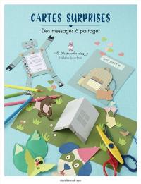 Cartes surprises : des messages à partager