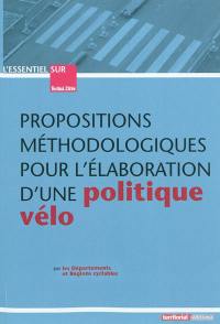 Propositions méthodologiques pour l'élaboration d'une politique vélo