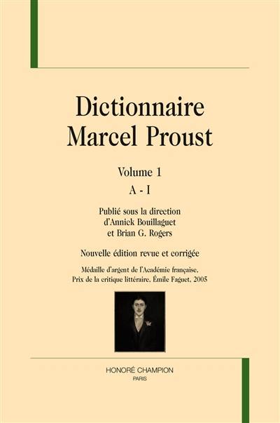 Dictionnaire Marcel Proust