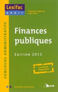 Finances publiques