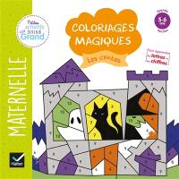 Les contes : coloriages magiques maternelle grande section, 5-6 ans