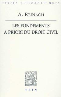 Les fondements a priori du droit civil