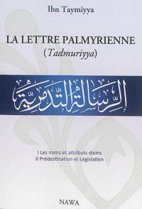 La lettre palmyrienne