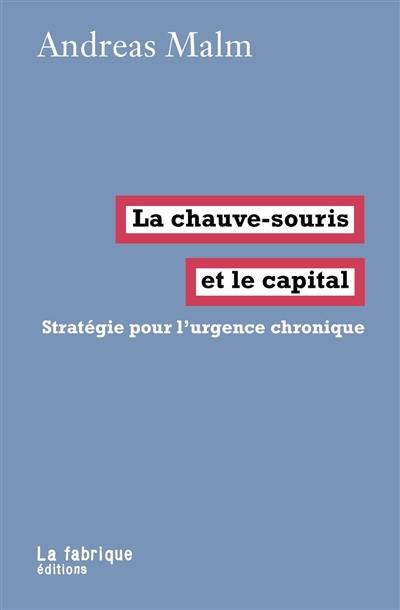 La chauve-souris et le capital : stratégie pour l'urgence chronique