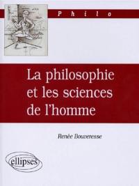 La philosophie et les sciences de l'homme