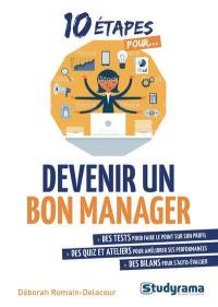 10 étapes pour devenir un bon manager