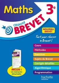 Maths 3e : nouveau brevet