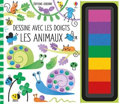 Dessine avec les doigts : les animaux