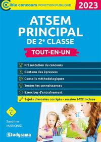 ATSEM principal de 2e classe : tout-en-un, cat. C : 2023